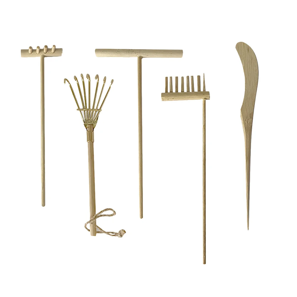 Zen Garden Rake Sand Mini Tool Sandbox Rakeskitminiature Tools Meditation Set Desktop Tabletop Toy Props Gardening Japanese Play
Zen Garden Rake Sand Mini Tool Sandbox Rakeskitminiature Tools Meditation Set Desktop Tabletop Toy Props Gardening Japanese Play