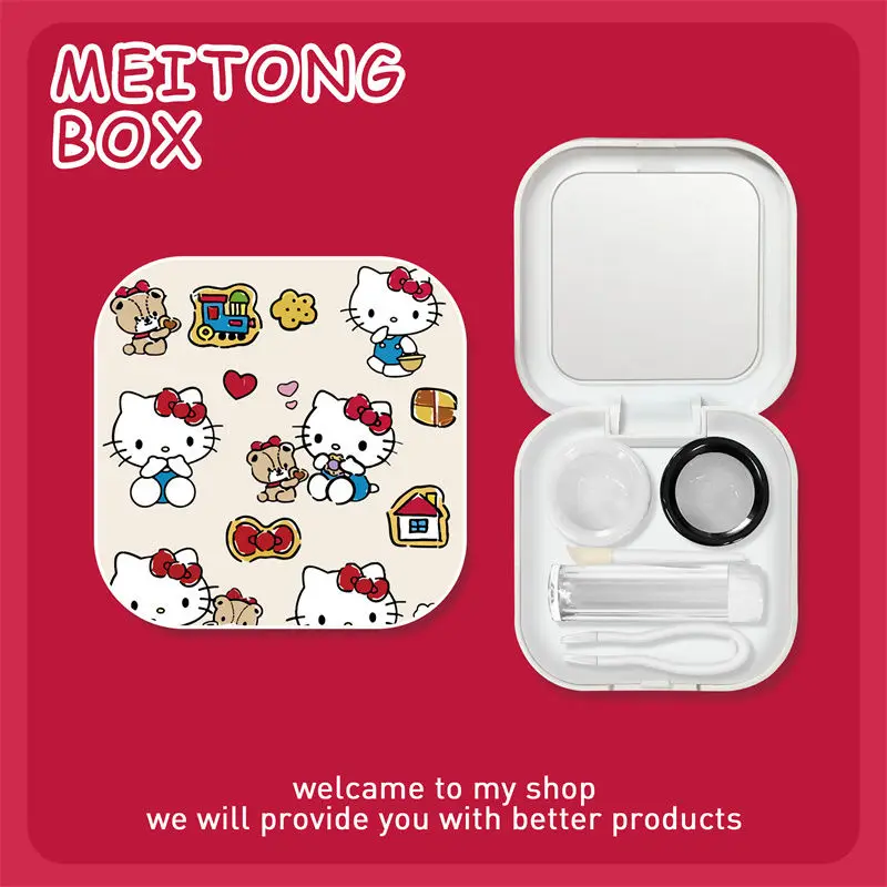 Hellokitty Sanrio Kawaii аниме коробка для контактных глаз Милая мультяшная кошка КТ портативное хранение близорукость линзы фотография милая игрушк...
Hellokitty Sanrio Kawaii аниме коробка для контактных глаз Милая мультяшная кошка КТ портативное хранение близорукость линзы фотография милая игрушк...