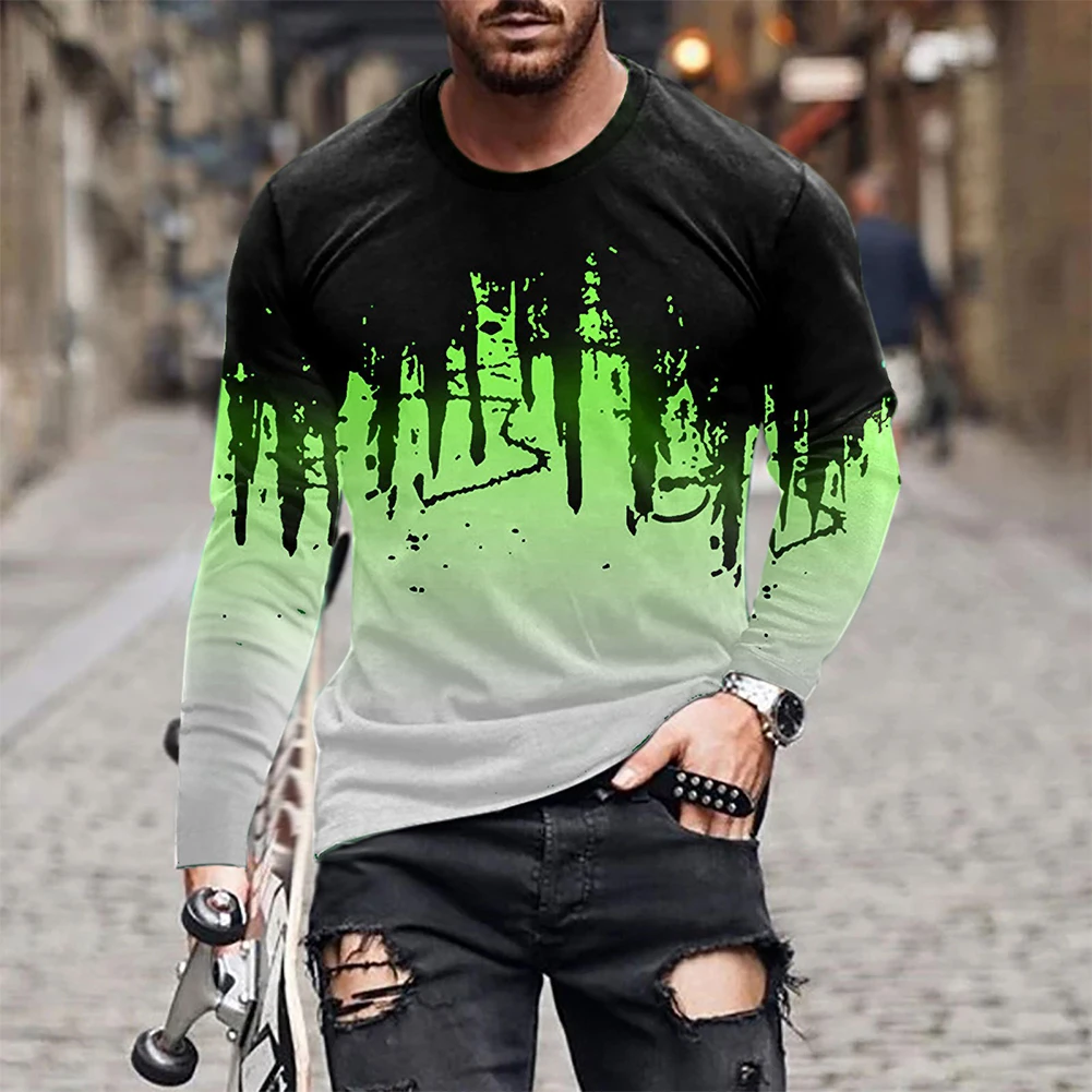 Pullover Mens Shirts Comfortable Crew Neck Flame Printed Casual Tee Graphic Long Sleeve M~3XL Plus Size T-Shirt
Pullover Mens Shirts Comfortable Crew Neck Flame Printed Casual Tee Graphic Long Sleeve M~3XL Plus Size T-Shirt