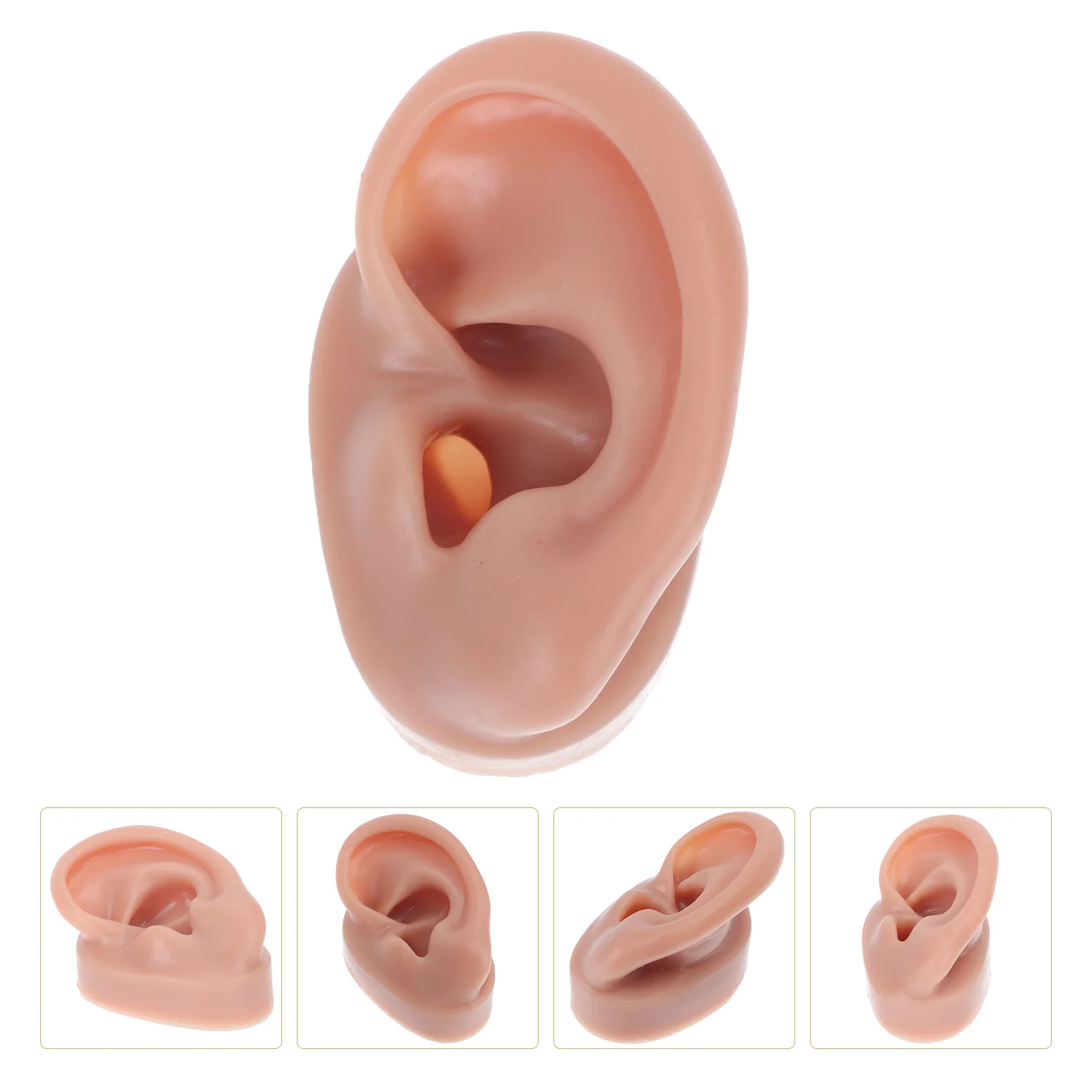 Human Ear Model Simulation Peircing Kit Display Mold Silica Gel Studs Wearing Student Tools
Human Ear Model Simulation Peircing Kit Display Mold Silica Gel Studs Wearing Student Tools