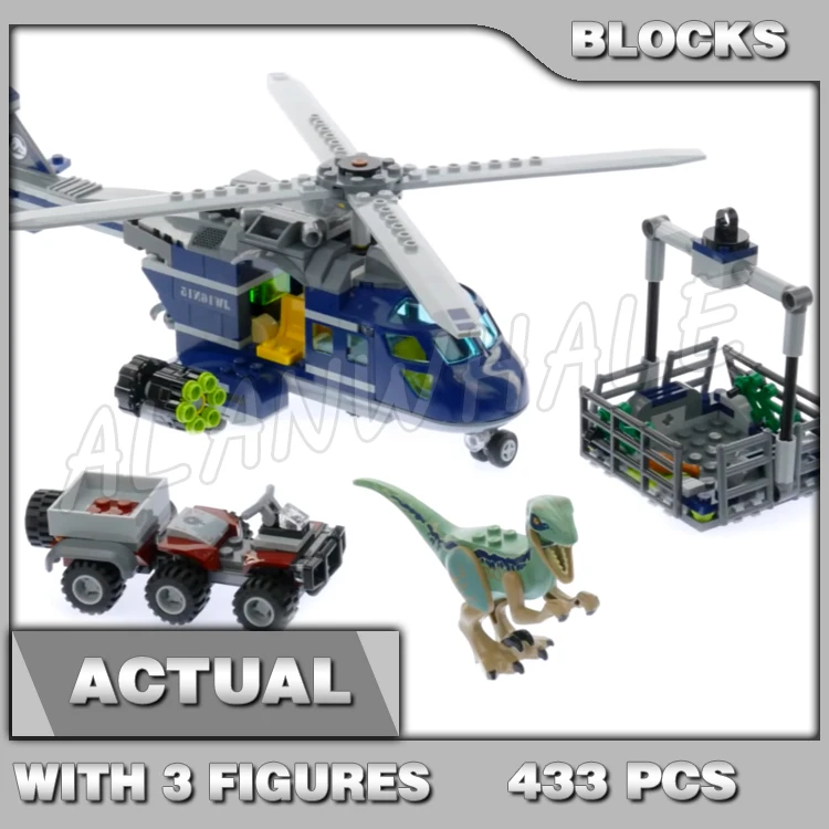 433 шт., Детский конструктор «Мир Юрского периода» 
433 шт., Детский конструктор «Мир Юрского периода»
