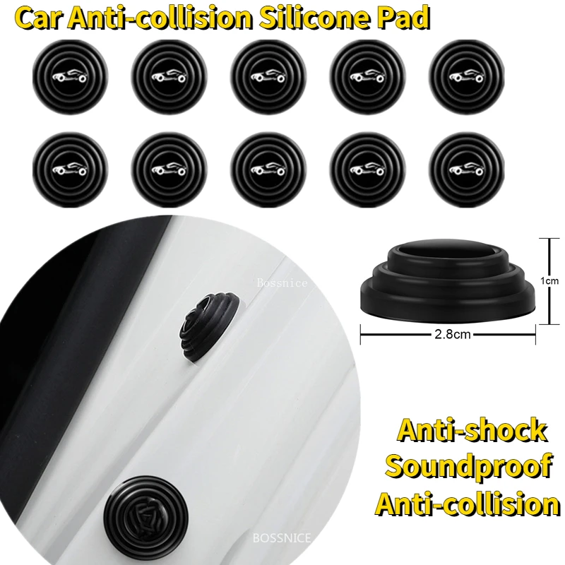 Anti-collision Silicone Pad Car Door Closing Anti-shock Protection Soundproof Silent Buffer Stickers Gasket Auto Accessories
Anti-collision Silicone Pad Car Door Closing Anti-shock Protection Soundproof Silent Buffer Stickers Gasket Auto Accessories