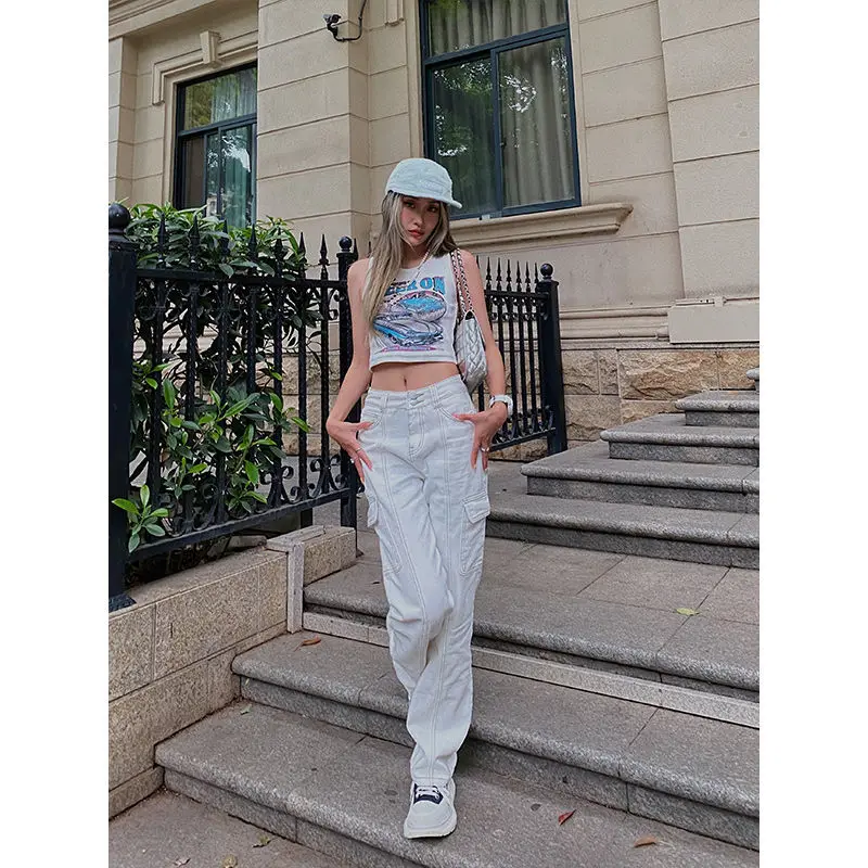 2022 Korean High Street Embroidery Street Wide Leg Pants Trend jeans for women high waisted jeans
2022 Korean High Street Embroidery Street Wide Leg Pants Trend jeans for women high waisted jeans