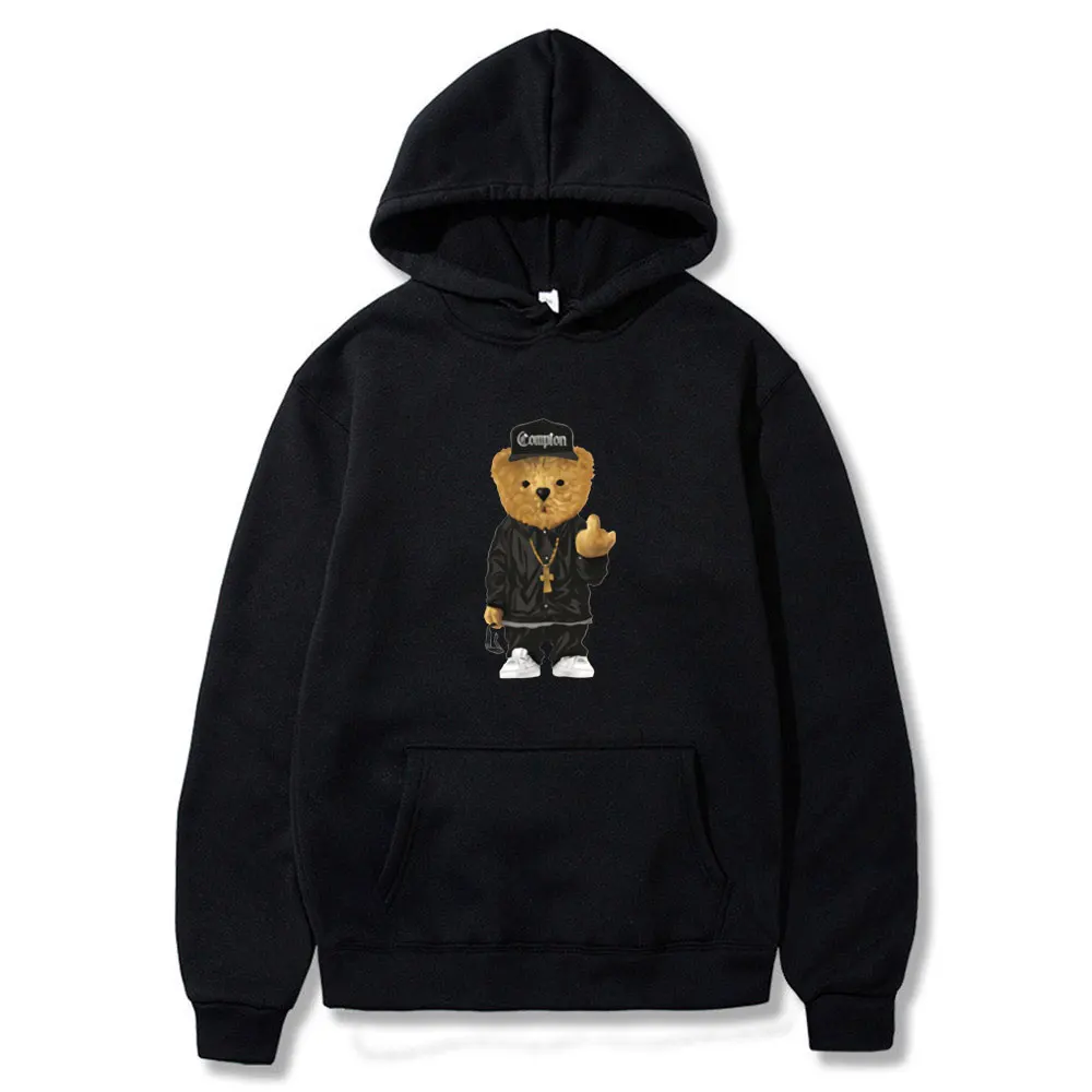 Harajuku Toy Bear Print Hooded Sweatshirts Streetwear Hip Hop Casual Pullover Hoodies 2021 Mens Fashion Outwear Clothing Men
Harajuku Toy Bear Print Hooded Sweatshirts Streetwear Hip Hop Casual Pullover Hoodies 2021 Mens Fashion Outwear Clothing Men