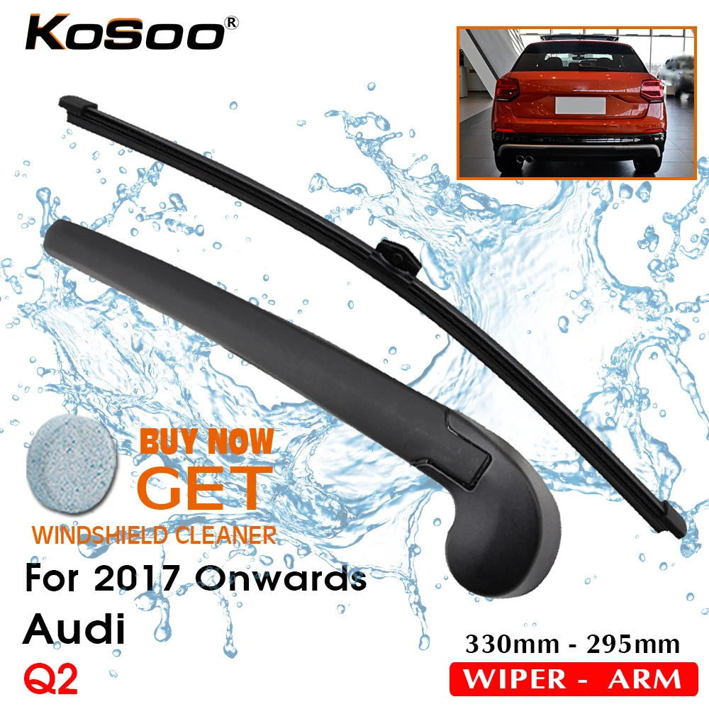 KOSOO Авто Задние лезвия для AUDI Q2,330 мм 2017 г. Задние окна стеклоочистителей рычаг, аксессуары для стайлинга автомобилей
KOSOO Авто Задние лезвия для AUDI Q2,330 мм 2017 г. Задние окна стеклоочистителей рычаг, аксессуары для стайлинга автомобилей