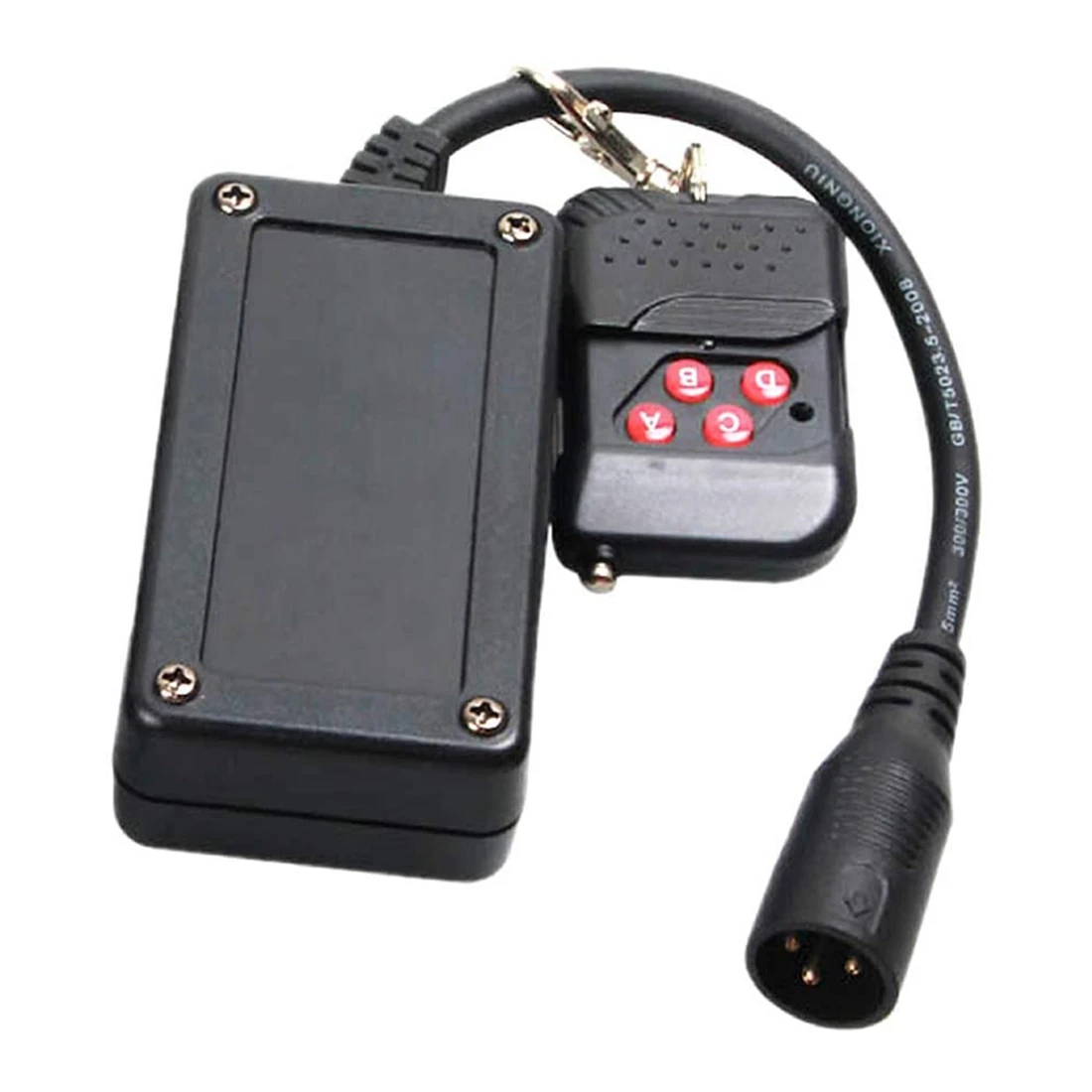 Portable 3 Pins XLR Wireless Remote Control Receiver for Smoke Fog Machine DJ Stage Controller Receptor Fogging 400W 900
Portable 3 Pins XLR Wireless Remote Control Receiver for Smoke Fog Machine DJ Stage Controller Receptor Fogging 400W 900