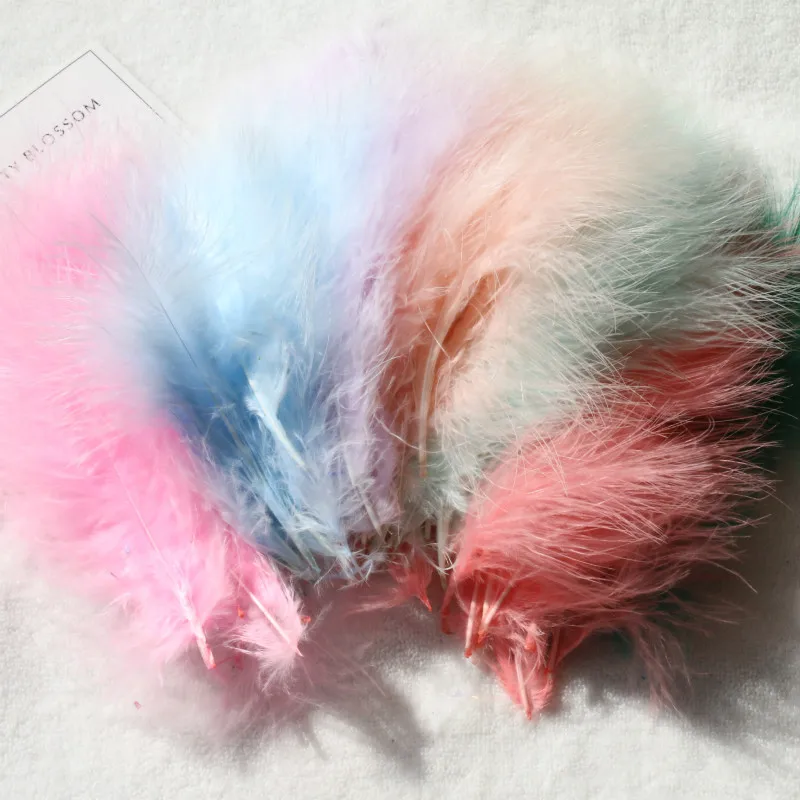50pcs 13-17cm Natural Turkey Feather Plume Fluffy Marabou Needlework Craft Clothes DIY Jewelry Wedding Decoration Accessories
50pcs 13-17cm Natural Turkey Feather Plume Fluffy Marabou Needlework Craft Clothes DIY Jewelry Wedding Decoration Accessories
