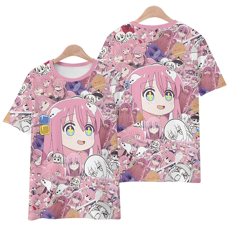 Anime Manga T-Shirts Bocchi The Rock 3D Print Streetwear Men Women Fashion Oversized Short Sleeve T Shirt Kid Tees Tops Clothing
Anime Manga T-Shirts Bocchi The Rock 3D Print Streetwear Men Women Fashion Oversized Short Sleeve T Shirt Kid Tees Tops Clothing