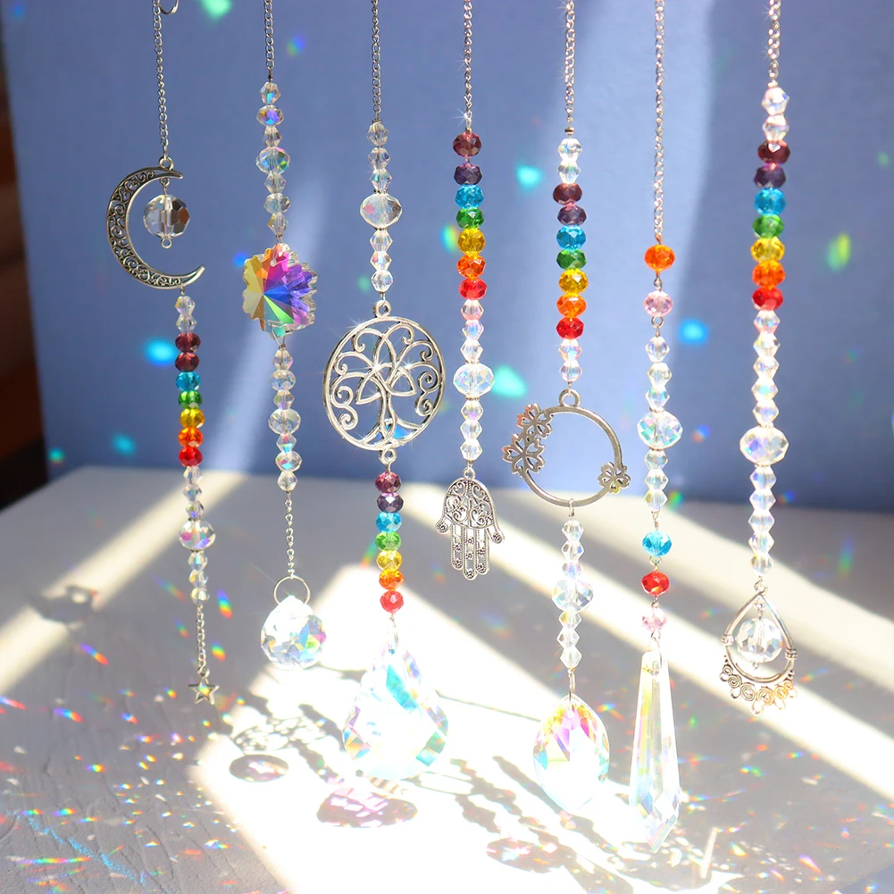 Crystal Tree of Life Prism Sun Light Catcher Crystal Pendant Hanging Rainbow Chaser Lighting Prism Ornament Home Garden Decor
Crystal Tree of Life Prism Sun Light Catcher Crystal Pendant Hanging Rainbow Chaser Lighting Prism Ornament Home Garden Decor