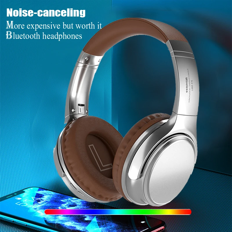 VJ901 Bluetooth 5.0 Wireless Headphones HIFI Headset Sport Gaming Foldable Over-Ear Stereo With Mic TF Card MP3 AUX Function
VJ901 Bluetooth 5.0 Wireless Headphones HIFI Headset Sport Gaming Foldable Over-Ear Stereo With Mic TF Card MP3 AUX Function
