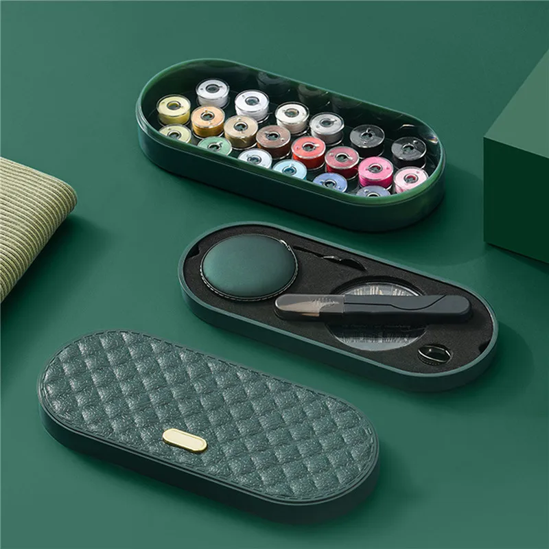 Creative Sewing Box Home Portable Sewing Storage Box multi-functional Hand Stitching Embroidery Thread Sewing Kits
Creative Sewing Box Home Portable Sewing Storage Box multi-functional Hand Stitching Embroidery Thread Sewing Kits