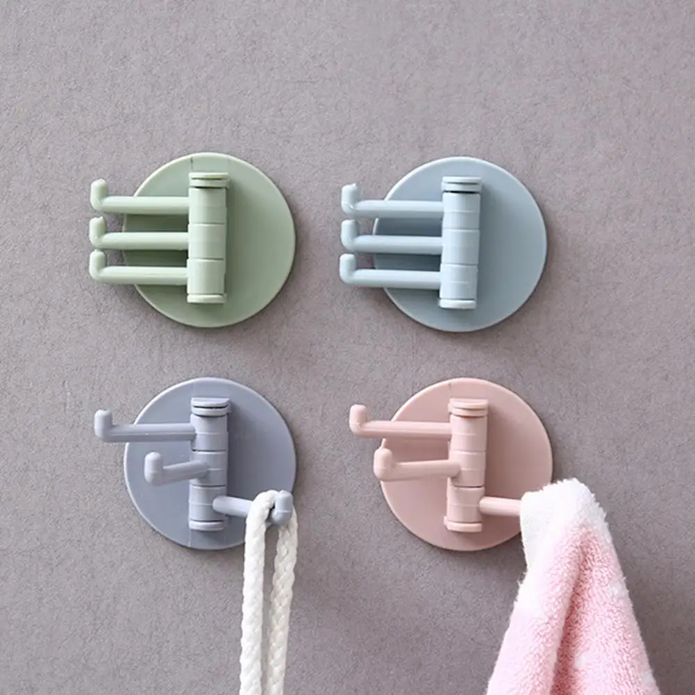 Practical Hanging Hook Home Supplies Kitchen Hanger Rotating Strong Bearing Stick 3 Branch Hook Space Saving
Practical Hanging Hook Home Supplies Kitchen Hanger Rotating Strong Bearing Stick 3 Branch Hook Space Saving