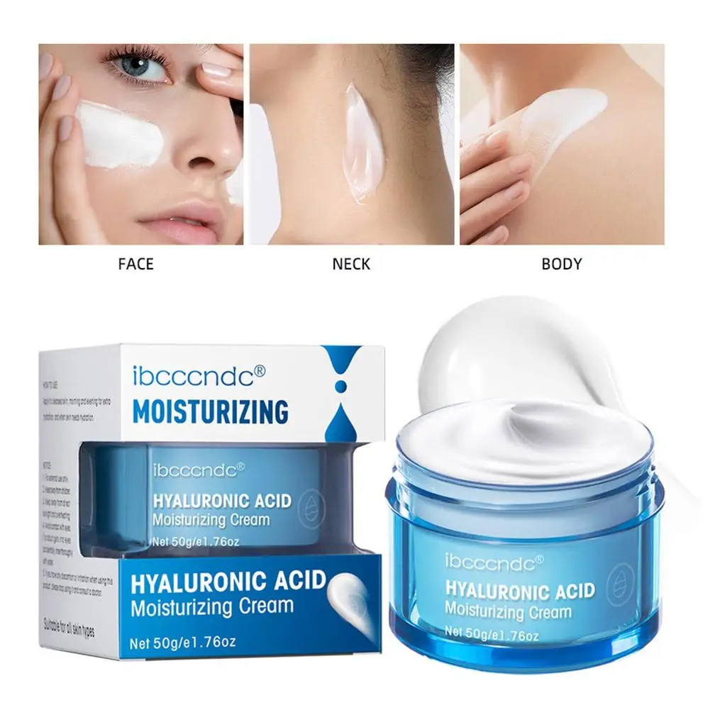 50g Hyaluronic Acid Hydrating Water Gel Moisturizing Facial Cream Face Moisturizer For Dry Skin Improve Dryness Beauty Care J0D0
50g Hyaluronic Acid Hydrating Water Gel Moisturizing Facial Cream Face Moisturizer For Dry Skin Improve Dryness Beauty Care J0D0
