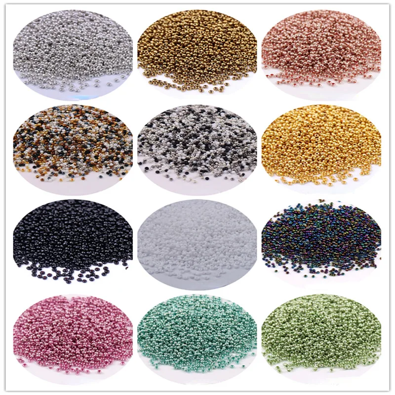 Super excellent 1.5mm golden glass rice beads DIY manual beading scattered bead embroidery crafts accessories, etc.
Super excellent 1.5mm golden glass rice beads DIY manual beading scattered bead embroidery crafts accessories, etc.
