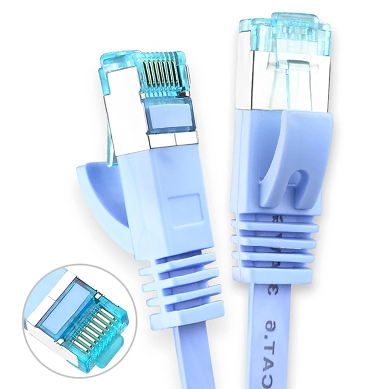 CAT6 Flat Ethernet Cable RJ45 Lan Cable Networking Ethernet Patch Cord for Computer Router Laptop 0.5M//2M/3M/5M/ Length
CAT6 Flat Ethernet Cable RJ45 Lan Cable Networking Ethernet Patch Cord for Computer Router Laptop 0.5M//2M/3M/5M/ Length