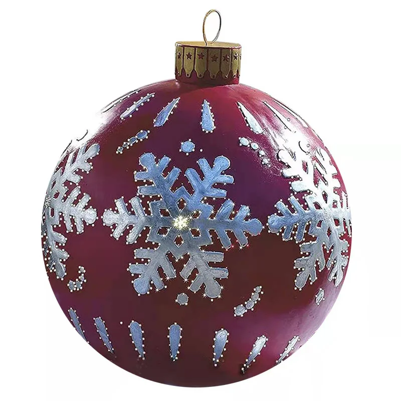 

Уличные красочные большие воздушные шары, рождественские надувные декоративные шары, украшения для рождественской елки, двор, украшения иг...