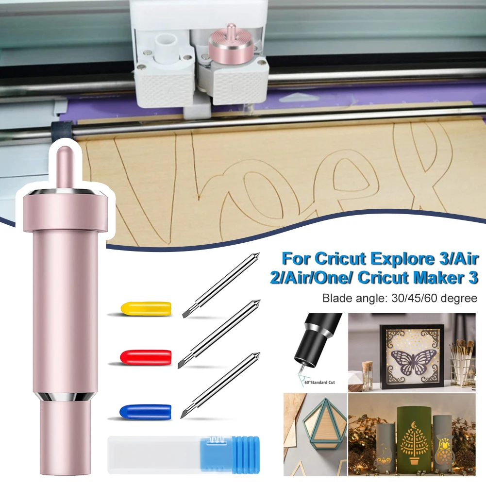30/45/60Degree Plotter Blades For Cricut Explore 3/Air 2/Air/One/ Cricut Maker 3/Maker Sturdy Housing And Blade Cricut Cutting
30/45/60Degree Plotter Blades For Cricut Explore 3/Air 2/Air/One/ Cricut Maker 3/Maker Sturdy Housing And Blade Cricut Cutting