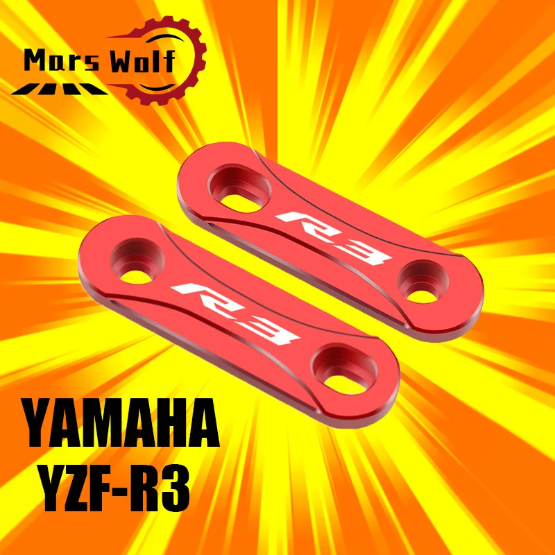 High Quality CNC Front Axle Fender Coper Plate Decorative Cover For YAMAHA YZF-R3 R3 r3 Motorcycle Accessories 5 colors
High Quality CNC Front Axle Fender Coper Plate Decorative Cover For YAMAHA YZF-R3 R3 r3 Motorcycle Accessories 5 colors