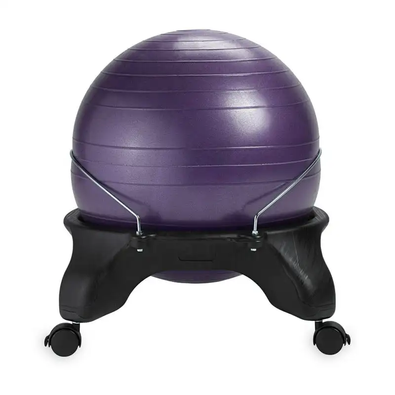 Eye-catching & Durable 52CM Balance Ball Chair in Stunning Purple Shade - Ergonomic and Posture-Enhancing Comfort for Home & Off
Eye-catching & Durable 52CM Balance Ball Chair in Stunning Purple Shade - Ergonomic and Posture-Enhancing Comfort for Home & Off