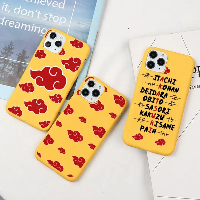 Anime Naruto Uchiha Itachi Sasuke Kakashi Phone Case For iphone 13 12 11 Pro Max Mini XS 8 7 6 6S Plus X SE 2020 XR yellow cover
Anime Naruto Uchiha Itachi Sasuke Kakashi Phone Case For iphone 13 12 11 Pro Max Mini XS 8 7 6 6S Plus X SE 2020 XR yellow cover