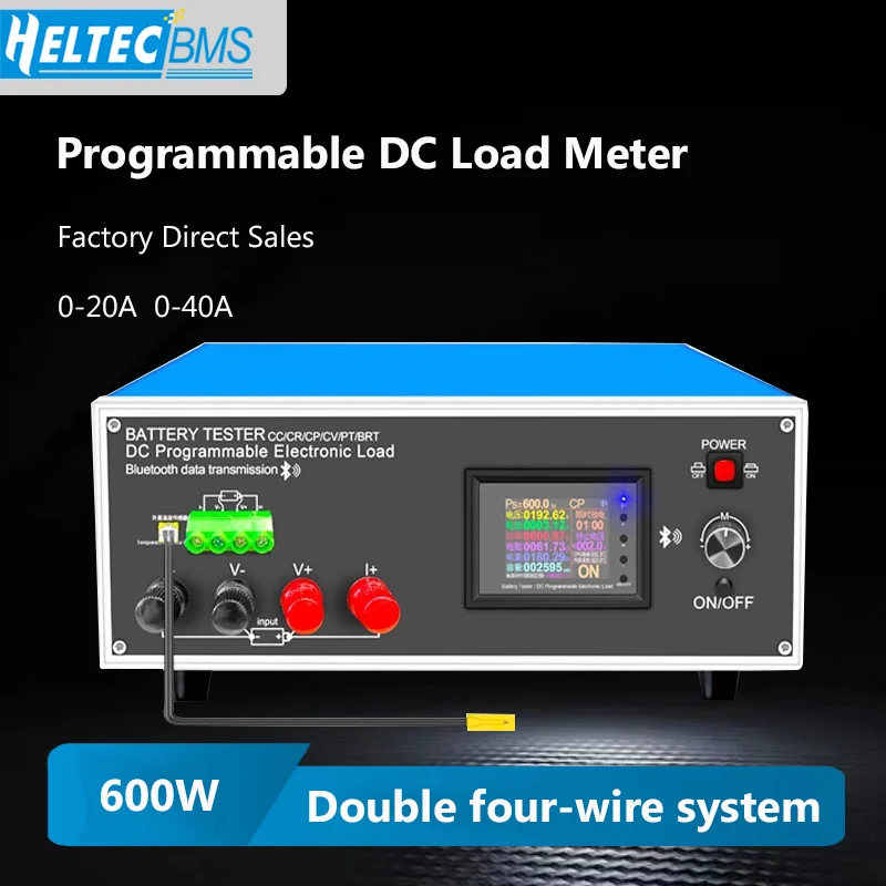 Intelligent programmable DC electronic load meter usb tester voltmeter battery capacity internal resistance detection
Intelligent programmable DC electronic load meter usb tester voltmeter battery capacity internal resistance detection