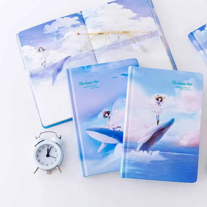 128 Page Kawaii Diary Personalized Creative Color Page Illustration Cute Notebook Student Manual Ledger Notepad Notebooks New
128 Page Kawaii Diary Personalized Creative Color Page Illustration Cute Notebook Student Manual Ledger Notepad Notebooks New