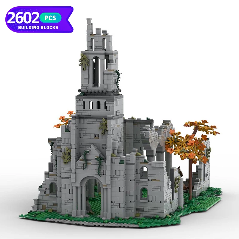 MOC Architecture Eldened Ring Street View Building Blocks Assembly Model Church of Elleh Village Bricks Friends Holiday Gift Toy
MOC Architecture Eldened Ring Street View Building Blocks Assembly Model Church of Elleh Village Bricks Friends Holiday Gift Toy