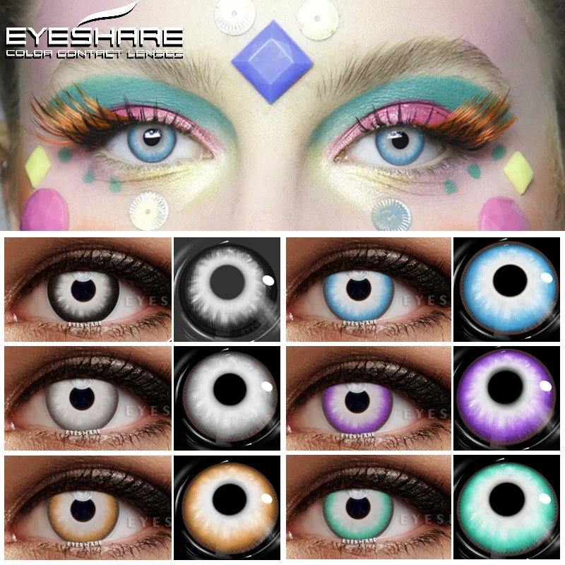 1 пара, цветные контактные линзы для косплея глаз
1 пара, цветные контактные линзы для косплея глаз