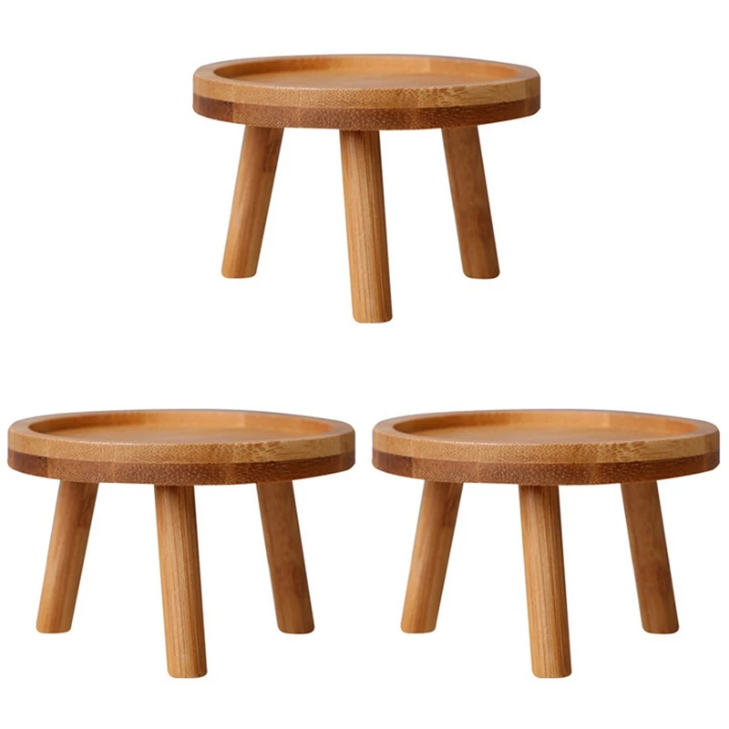 3X Wooden Plant Stand Flower Pot Base Holder Stool High Stool Balcony Succulent Round Flower Shelf For Indoor Outdoor
3X Wooden Plant Stand Flower Pot Base Holder Stool High Stool Balcony Succulent Round Flower Shelf For Indoor Outdoor