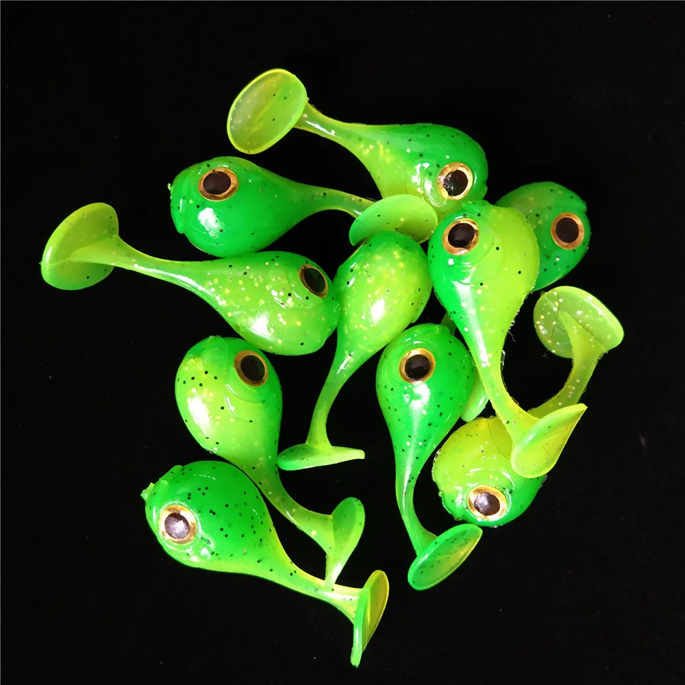 10Pcs 4cm 3g Soft Lure Big Head Fish T-Tail Soft Fishing Baits Artificial Silicone Attractive Crankbaits Lifelike Fishing Baits 
10Pcs 4cm 3g Soft Lure Big Head Fish T-Tail Soft Fishing Baits Artificial Silicone Attractive Crankbaits Lifelike Fishing Baits