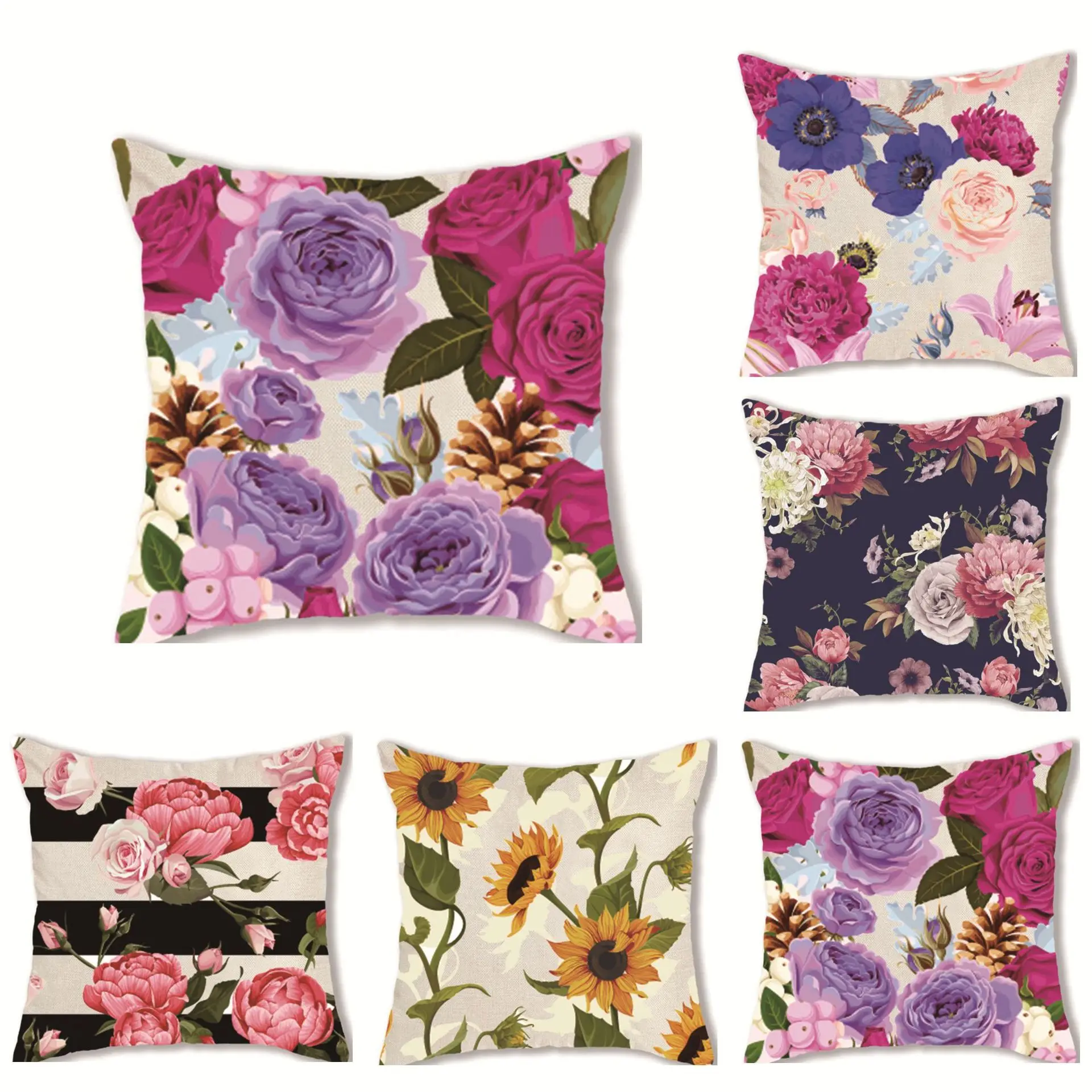 Customizable Colorful Flower Pillowcase Spring Floral Pillowcase Pillow Room Aesthetic Garden Chair Sofa Bed Pillowcase
Customizable Colorful Flower Pillowcase Spring Floral Pillowcase Pillow Room Aesthetic Garden Chair Sofa Bed Pillowcase