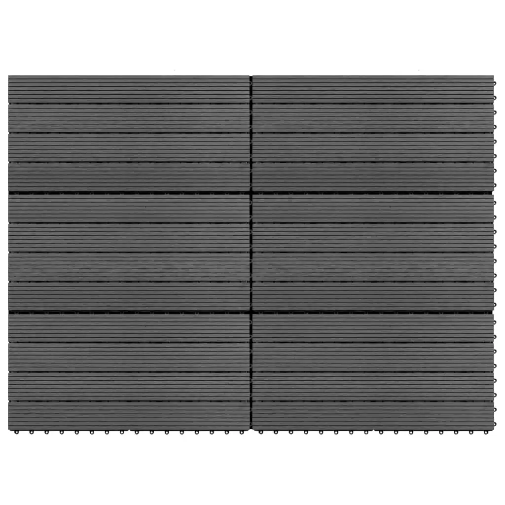6 pcs Flooring Planks, WPC Decking Boards & Tiles, Home Decoration Grey 60x30 cm 1㎡
6 pcs Flooring Planks, WPC Decking Boards & Tiles, Home Decoration Grey 60x30 cm 1㎡