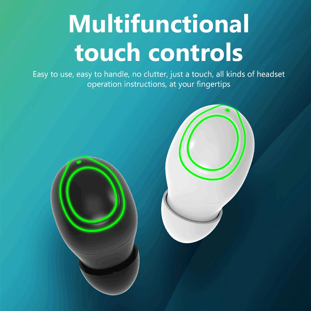 Twitch Bluetooth Earphone Single In Ear Wireless Touch Control Headphone Handsfree Stereo Earbuds Sport Gaming Headset With Mic
Twitch Bluetooth Earphone Single In Ear Wireless Touch Control Headphone Handsfree Stereo Earbuds Sport Gaming Headset With Mic