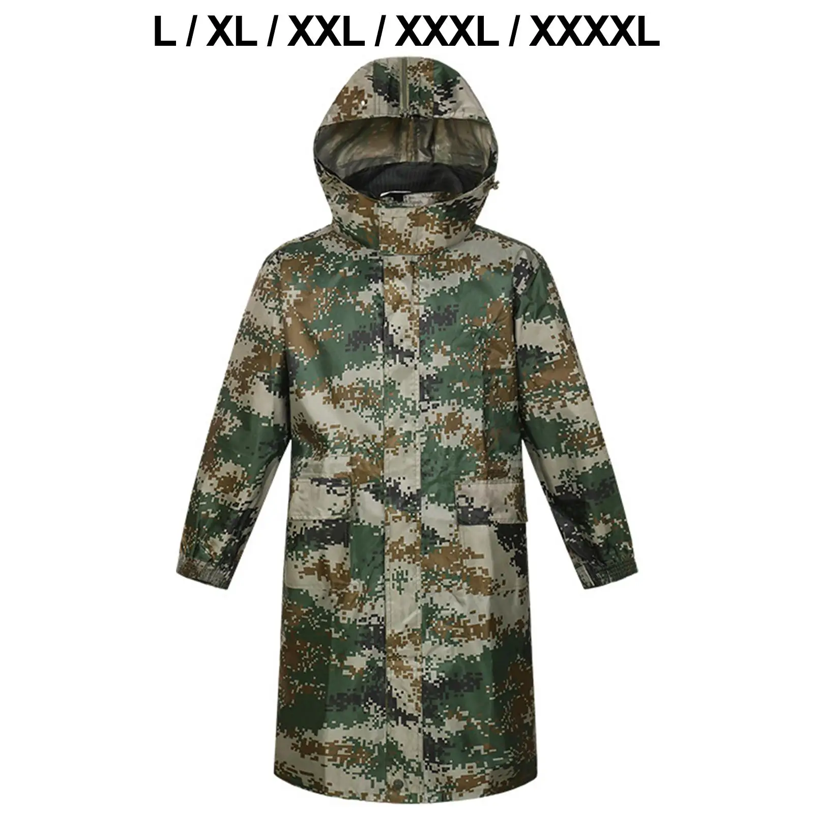 Raincoats with Hood Waterproof Windbreaker Camouflage Jacket Poncho Outerwear for Women Men Adults Fishing Outdoor Hiking
Raincoats with Hood Waterproof Windbreaker Camouflage Jacket Poncho Outerwear for Women Men Adults Fishing Outdoor Hiking