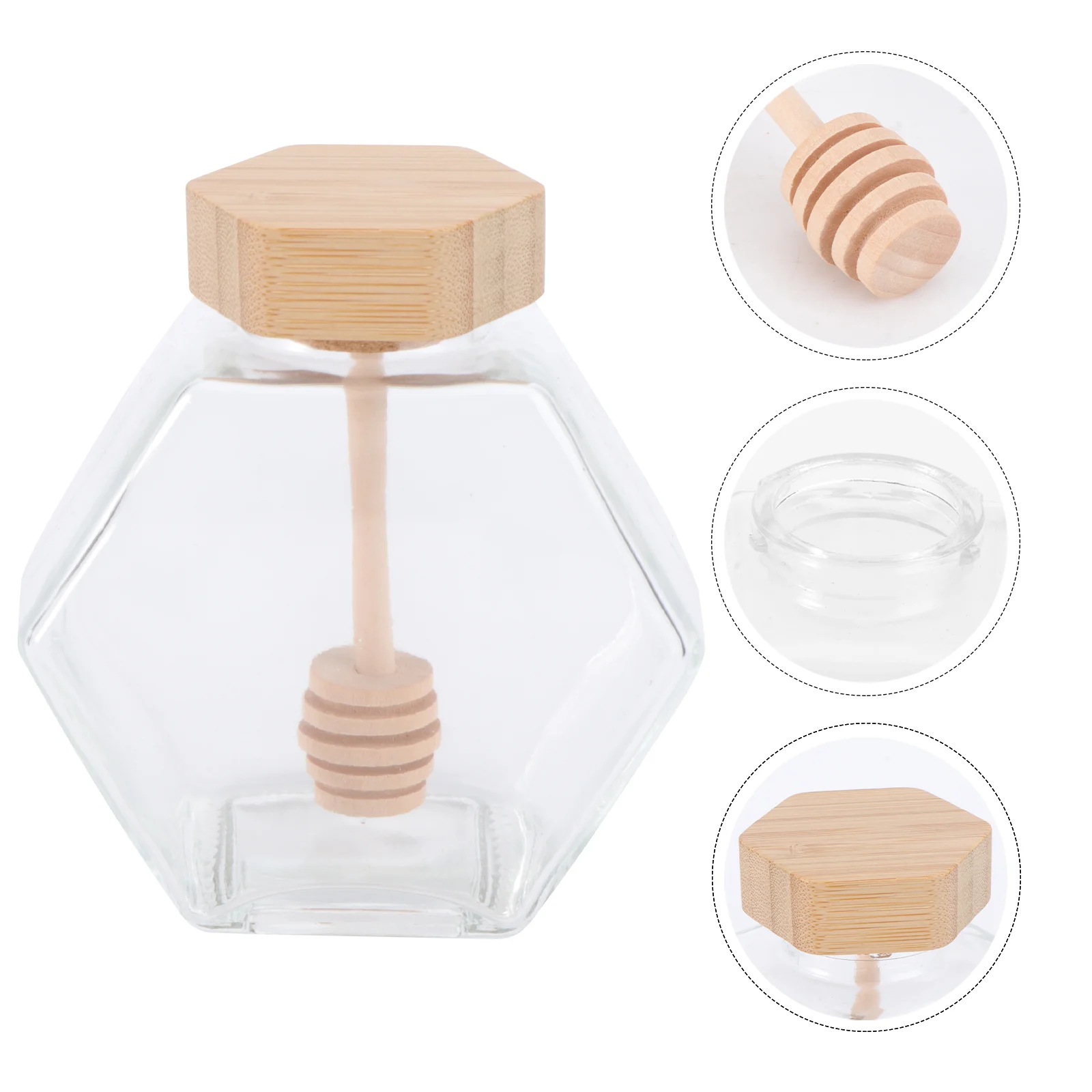 Honey Jar Jars Pot Hexagon Dipper Mini Bottle Storage Lid Clear Lids Syrup Empty Containers Dispenser Transparent Crystal Yogurt
Honey Jar Jars Pot Hexagon Dipper Mini Bottle Storage Lid Clear Lids Syrup Empty Containers Dispenser Transparent Crystal Yogurt