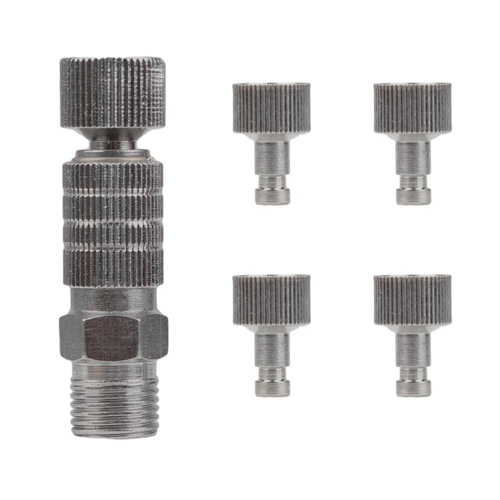 Accessories Quick Connector Male Connector Metal Silver Tools With 4 Fittings 1/8inch Part 1 Set 1/8inch Adapter
Accessories Quick Connector Male Connector Metal Silver Tools With 4 Fittings 1/8inch Part 1 Set 1/8inch Adapter