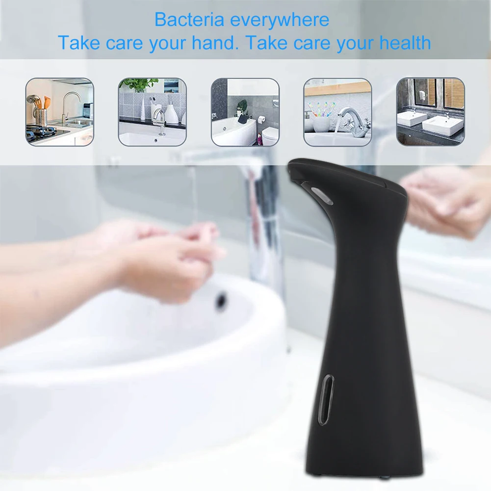 200ml Liquid Soap Dispenser Automatic Hand Wash Dispenser Battery Operated Touchless Intelligent Induction for Kitchen Bathroom
200ml Liquid Soap Dispenser Automatic Hand Wash Dispenser Battery Operated Touchless Intelligent Induction for Kitchen Bathroom