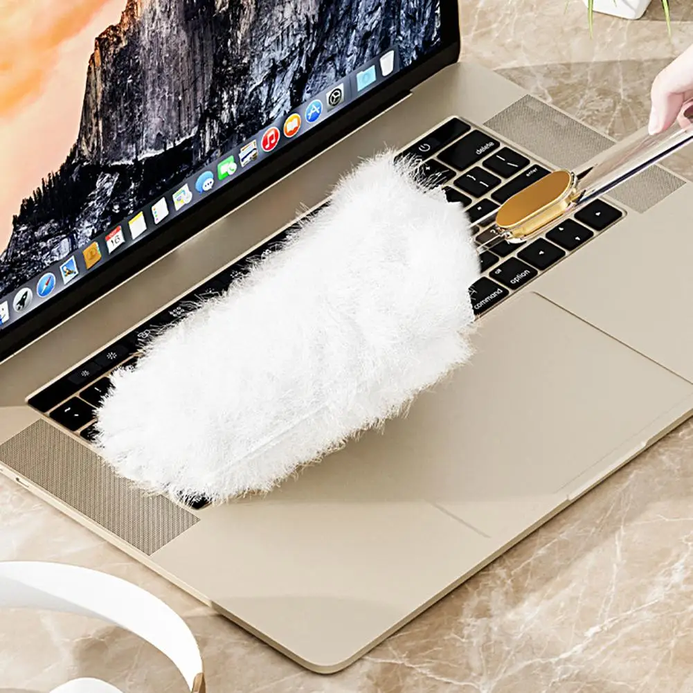 Microfiber Duster Washable Disposable Electrostatic Adsorption Dusting Long Handle Ceiling Spider Web Handheld Duster for Home 
Microfiber Duster Washable Disposable Electrostatic Adsorption Dusting Long Handle Ceiling Spider Web Handheld Duster for Home