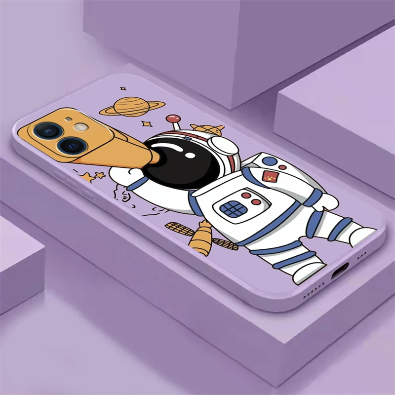 Cute astronaut Phone Case For iPhone 13 12 11 Pro Mini X XR XS Max 5 5s 6 6s 7 8 Plus Soft Soft touch TPU silicon Bumper coque
Cute astronaut Phone Case For iPhone 13 12 11 Pro Mini X XR XS Max 5 5s 6 6s 7 8 Plus Soft Soft touch TPU silicon Bumper coque