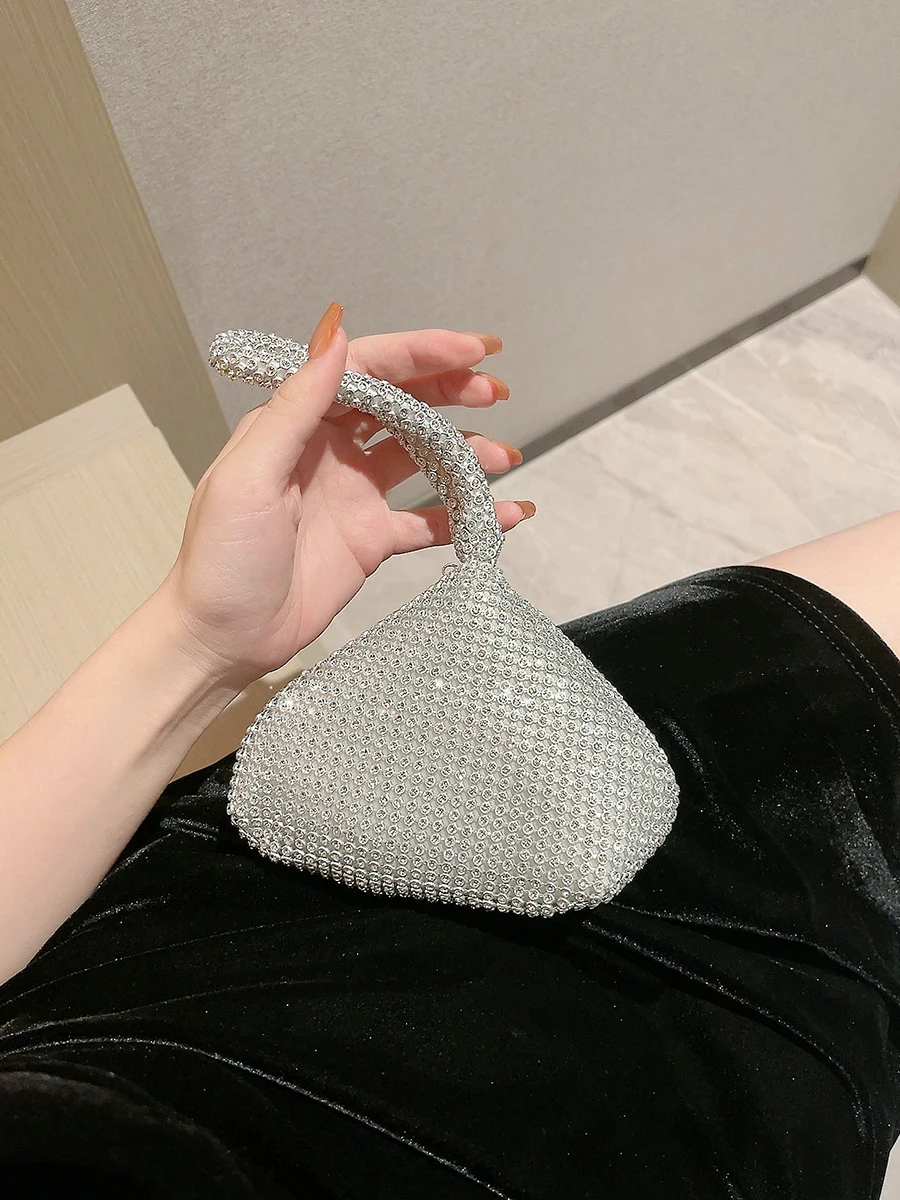 Rhinestone Evening Handbags Women's Triangle Clutch Purse Glitter Handbags For Prom Party Banquet Wedding
Rhinestone Evening Handbags Women's Triangle Clutch Purse Glitter Handbags For Prom Party Banquet Wedding