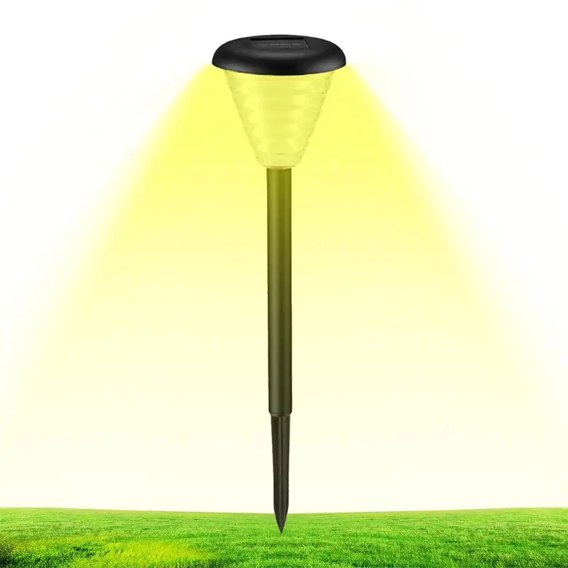 Outdoor Solar Path Lights Auto On/Off Solar Powered Lamp Path Lights Decorative Ground Plug Light Up To 10H For Landscape
Outdoor Solar Path Lights Auto On/Off Solar Powered Lamp Path Lights Decorative Ground Plug Light Up To 10H For Landscape