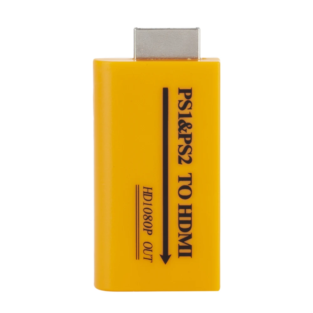 2023 Up to1080p Output PS1&PS-2 to h-dmi-compatible Adapter Converter For Monitor Projector Convert Video/Audio Game Plug
2023 Up to1080p Output PS1&PS-2 to h-dmi-compatible Adapter Converter For Monitor Projector Convert Video/Audio Game Plug