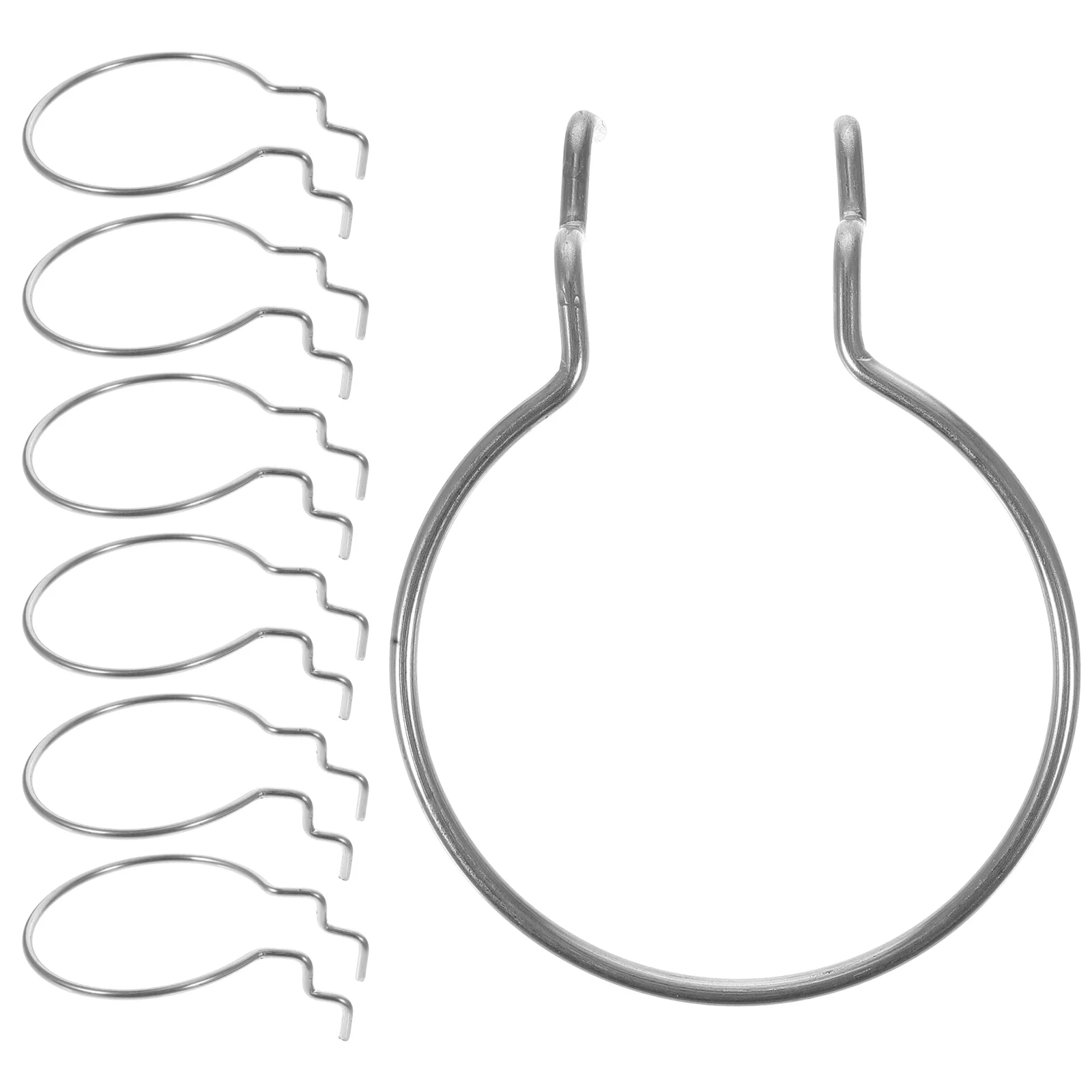10 Pcs Metal Hangers Peg Board Hook Pegboard Store Hooks Hanging 9X7CM Garage Pegs Shelving Cup Silver Iron
10 Pcs Metal Hangers Peg Board Hook Pegboard Store Hooks Hanging 9X7CM Garage Pegs Shelving Cup Silver Iron