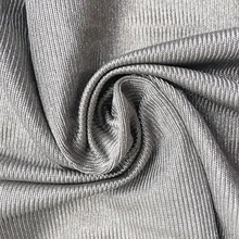 Discount Electromagnetic radiation protective silver fiber fabric EMF shielding material high quality 100% silver fiber cloth