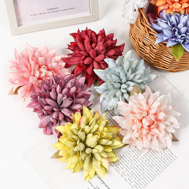 5PCs Artificial Flowers Head 12cm Large Silk Fake Flowers For Home Room Decor Wedding Decoration DIY Bride Wreath Accessories
5PCs Artificial Flowers Head 12cm Large Silk Fake Flowers For Home Room Decor Wedding Decoration DIY Bride Wreath Accessories