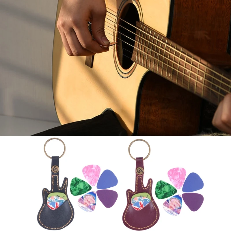 Acoustic Electric Guitar Pick Holder Pick Storage Variety Pack Pick Storage Bag Pure Leather
Acoustic Electric Guitar Pick Holder Pick Storage Variety Pack Pick Storage Bag Pure Leather