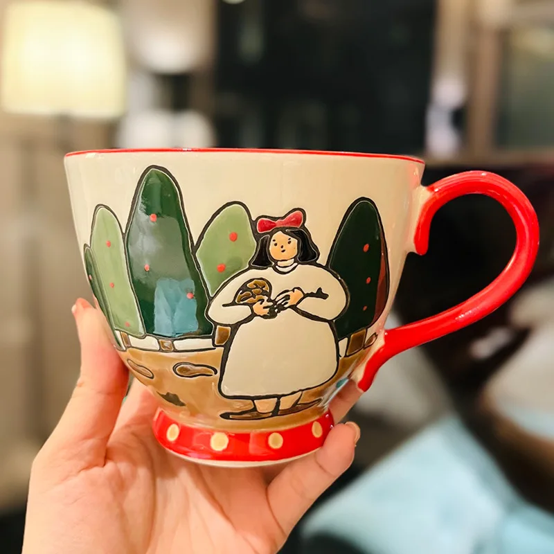 Японская Милая керамическая чашка для воды, милая кружка, ручная роспись, домашняя чашка для завтрака, чашка для овсянки, кофейная чашка
Японская Милая керамическая чашка для воды, милая кружка, ручная роспись, домашняя чашка для завтрака, чашка для овсянки, кофейная чашка