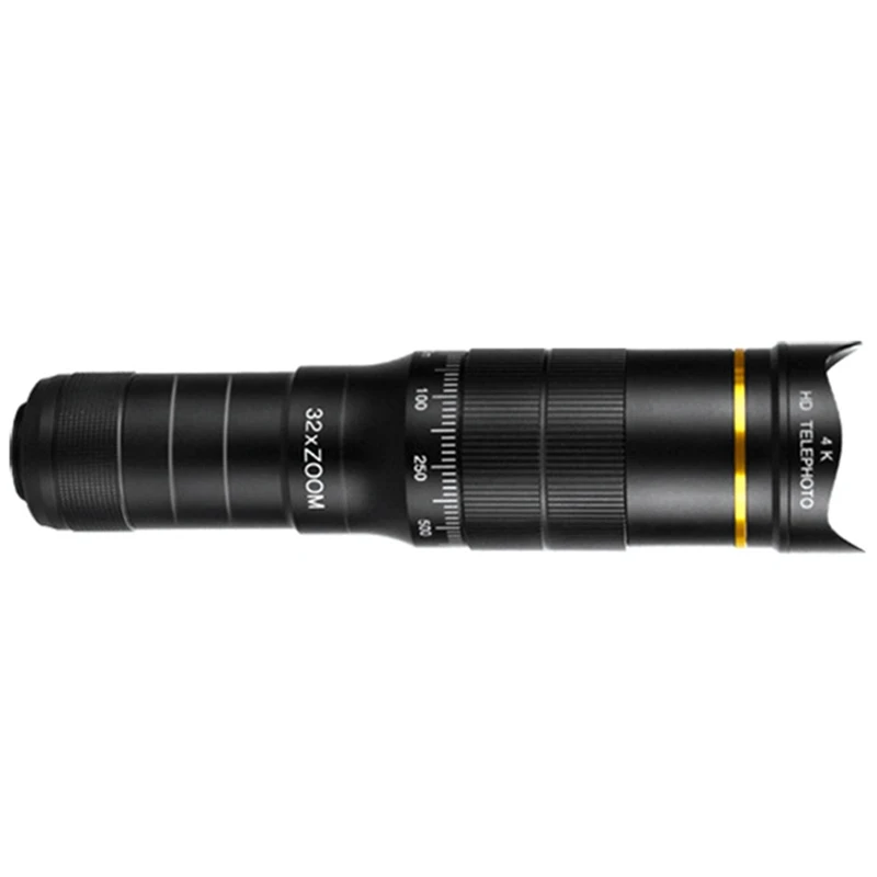 NEW-32X Phone Camera Lens Telescope Zoom Macro Lens Fisheye Wide Angle Lente For Iphone Samsung Smartphone
NEW-32X Phone Camera Lens Telescope Zoom Macro Lens Fisheye Wide Angle Lente For Iphone Samsung Smartphone