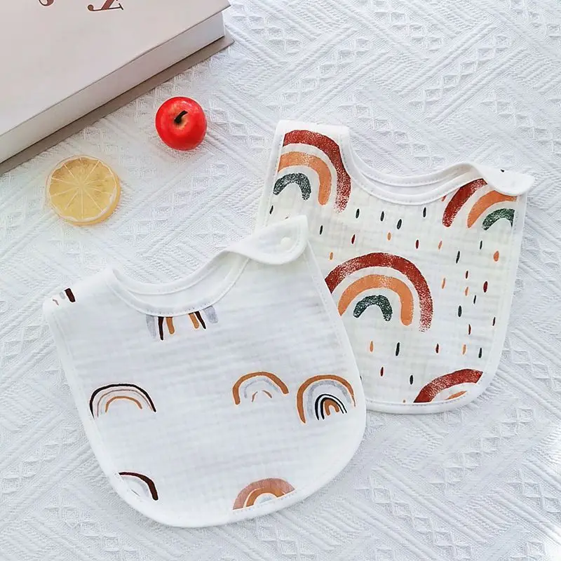 2Pcs Cotton Gauze Print Baby Bibs Rainbow Bear Absorbent Saliva Towel Korean Style Baby Feeding Bibs Newborn Toddler Burp Cloth
2Pcs Cotton Gauze Print Baby Bibs Rainbow Bear Absorbent Saliva Towel Korean Style Baby Feeding Bibs Newborn Toddler Burp Cloth