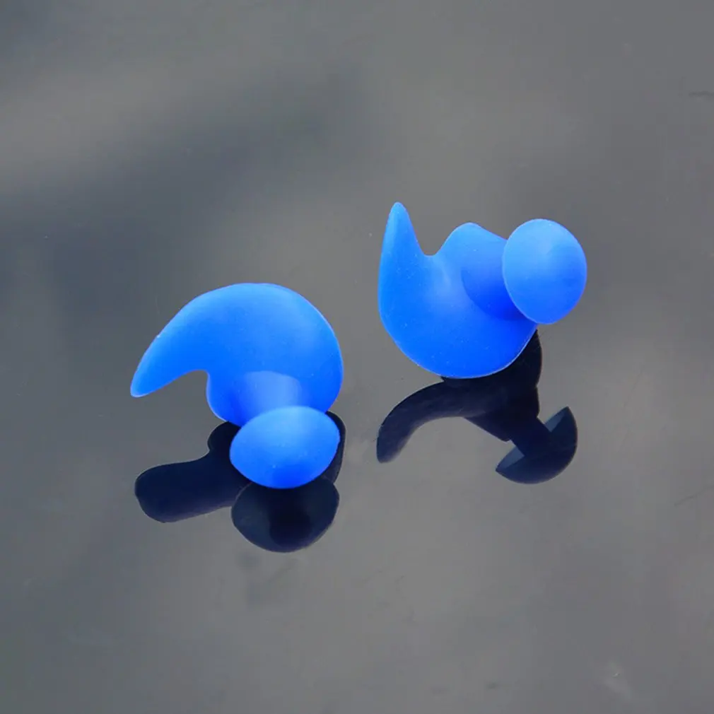 

Ear Plug Waterproof Swimming Professional Rubber Swim Earplugs For Adult Swimmers Children Diving Soft Anti-Noise Ear Plug